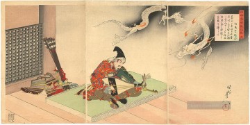  japanisch - Nihon Rekishi Kyokun Ga Lehren aus Japan 2 Toyohara Chikanobu Japaner